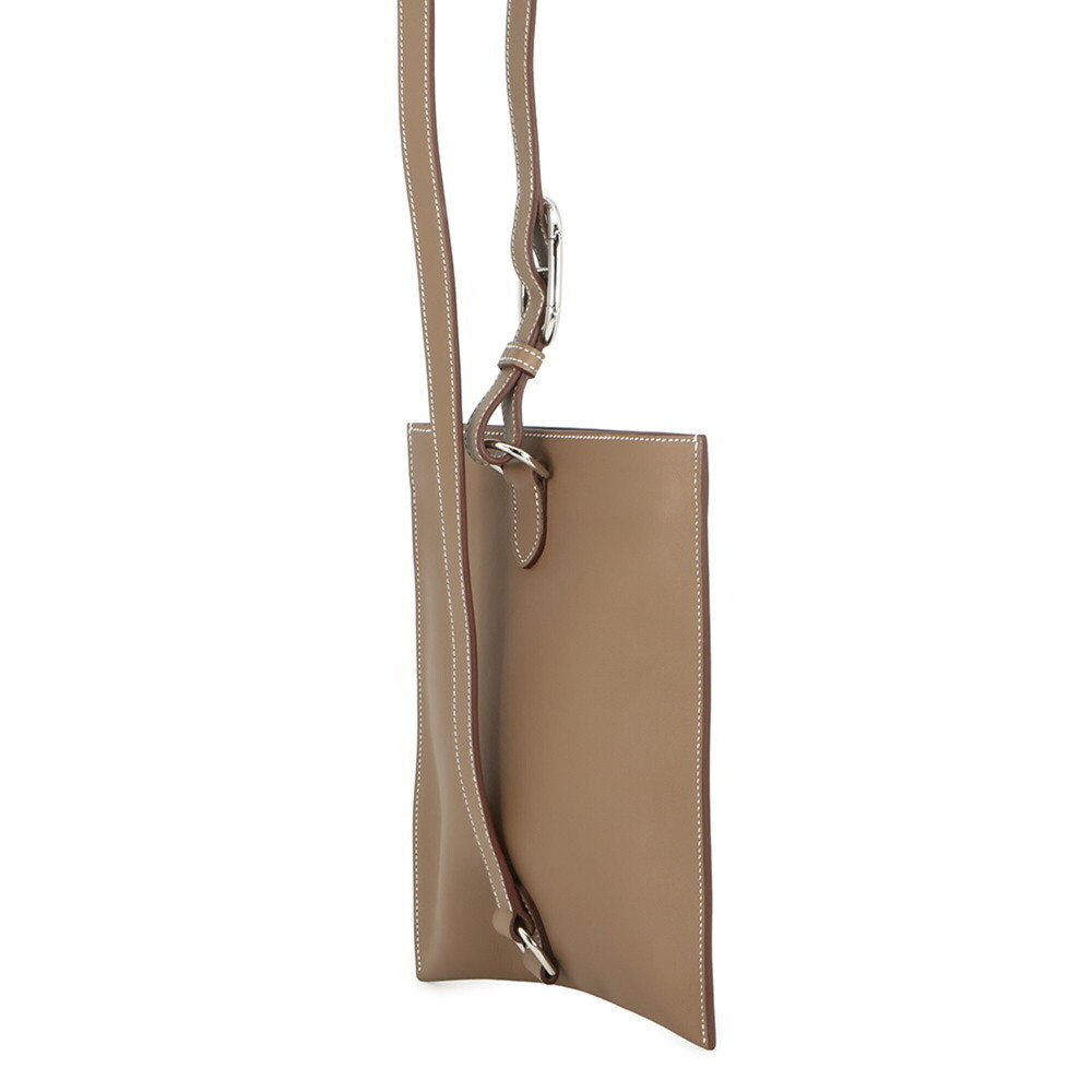 Hermes Portefeuille Pochamp Plus body bag, Etoupe Swift leather, U stamp, han... - Picture 2 of 12